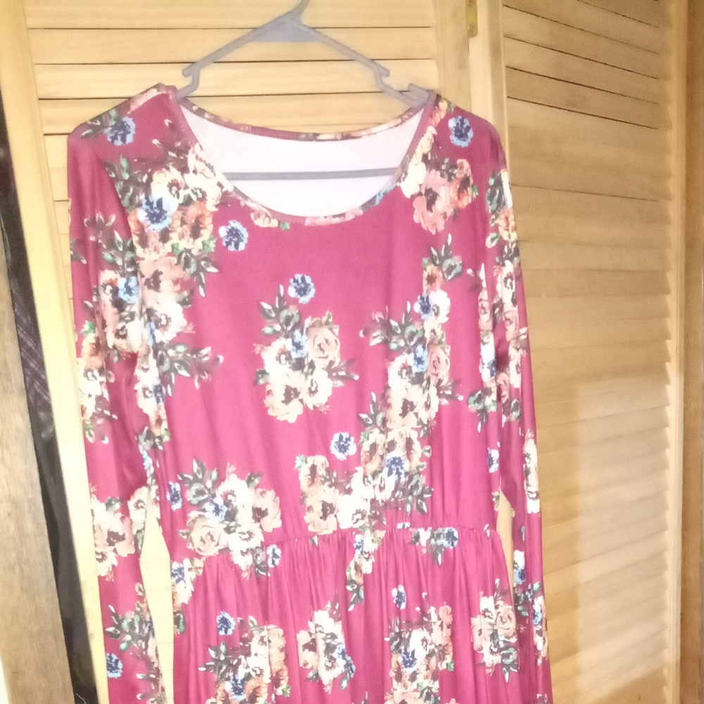Floral maxi dress